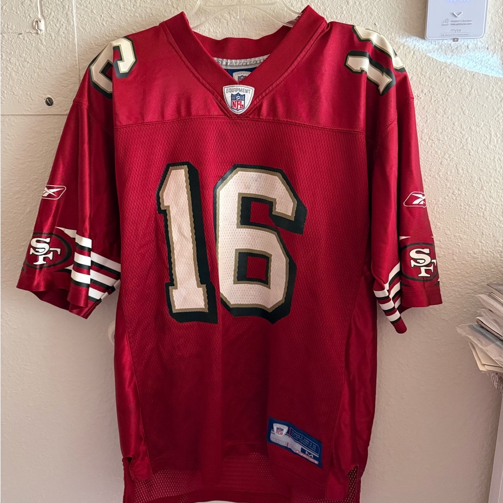 Reebok San Francisco 49ers Joe Montana #16 jersey